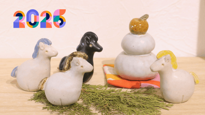 新作のイヤリングとピアス